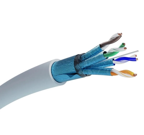 Extralink Twisted pair CAT6A FTP (F/FTP) V2 Indoor 500M