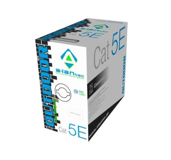 A-LAN KIU5OUTZ305 networking cable Grey 305 m Cat5e U/UTP (UTP)