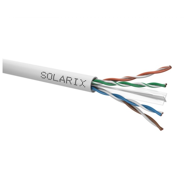 Solarix CAT6 UTP PVC Eca installation cable 305m
