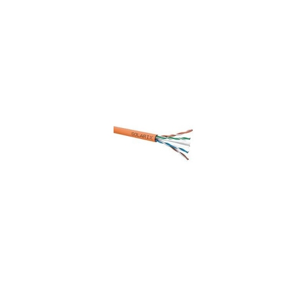 TWISTED PAIR CABLE SOLARIX CAT.6 U/UTP LSOHFR B2ca s1d1a1 spool 500M