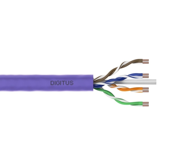 Digitus CAT 6 U/UTP installation cable, 305 m, simplex, Eca