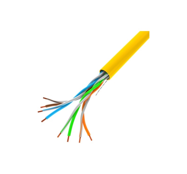 LANBERG LAN UTP CABLE 100MB/S 305M WIRE CCA YELLOW