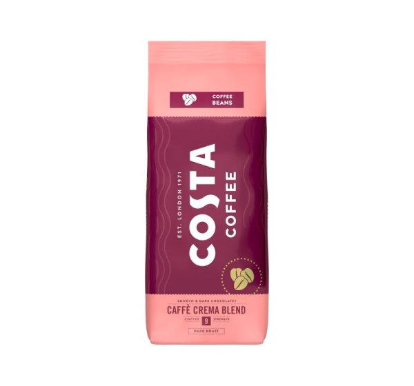 Costa Coffee Crema bean coffee 1kg