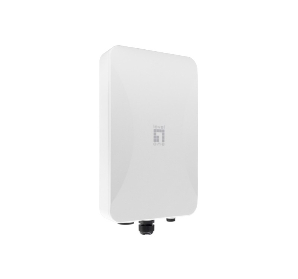 LevelOne AX3000 Dual Band Wi-Fi 6 Outdoor PoE Wireless Access Point, Omni-directional