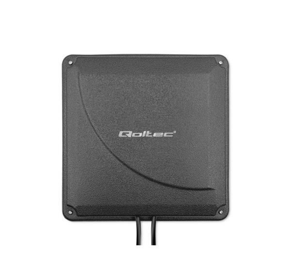 Qoltec 4G LTE DUAL MIMO booster antenna | 35 dBi | 50W | 2x SMA male