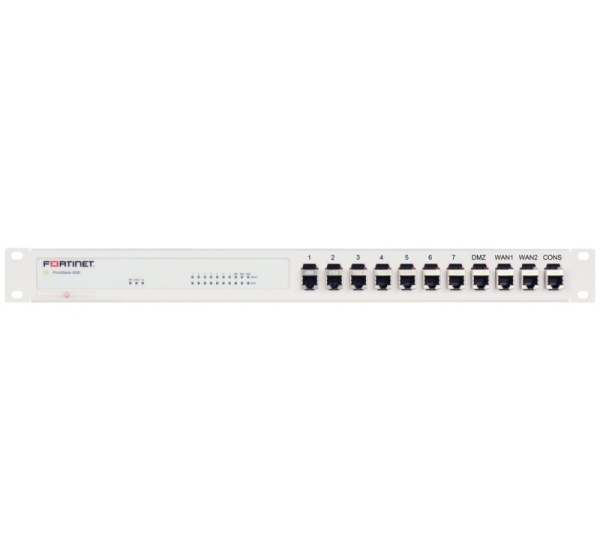Rackmount.IT Rack Mount Kit for FortiGate 60E / 61E shielded / industrialized