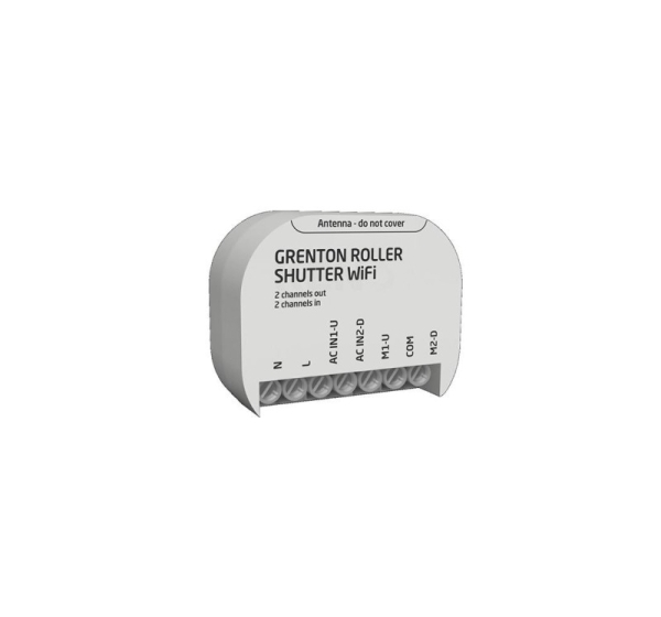 GRENTON ROLLER OUTPUT MODULE (1 OUT) GRENTON/ RECESS MOUNTING/ WI-FI