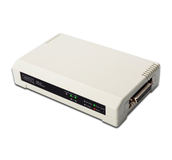 Digitus 2+1 Port Print Server