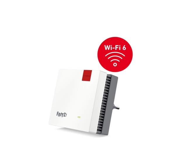 Repeater FRITZ! 1200 AX 3000 Mbit/s Ethernet LAN Wi-Fi White 1 pc(s)