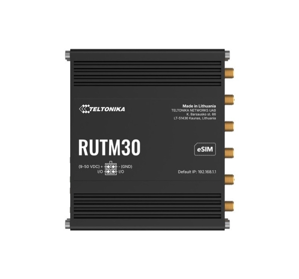 RUTM30 WiFi/5G LTE router, dual SIM