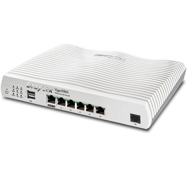 DrayTek Vigor 2865 wired router Gigabit Ethernet