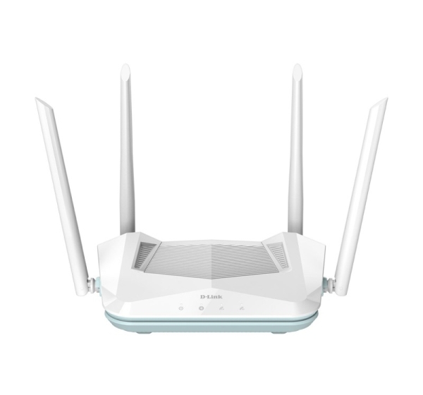 D-Link EAGLE PRO AI AX1500 Smart Router wireless router Gigabit Ethernet Dual-band (2.4 GHz / 5 GHz) White