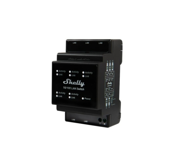 Shelly LAN Switch 5 Ports 10/100 Mbit