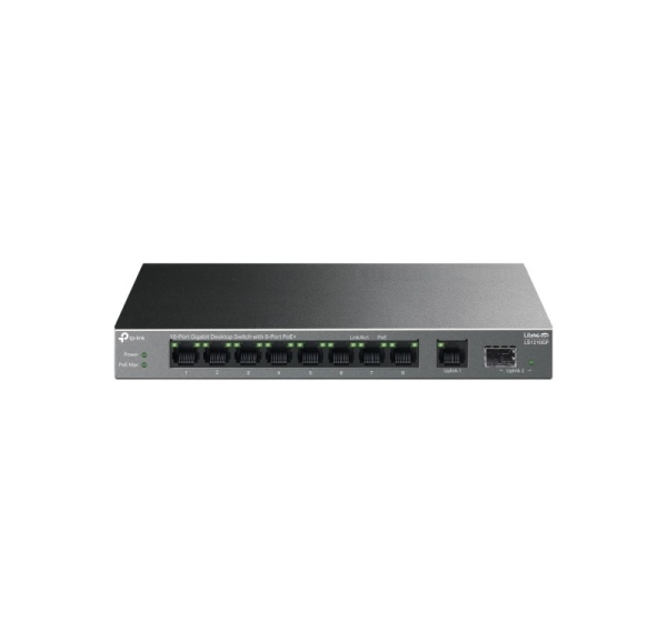 TP-Link LiteWave 10-Port Gigabit Desktop Switch with 8-Port PoE+