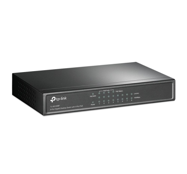 TP-Link 8-Port Gigabit Desktop PoE Switch with 4-Port