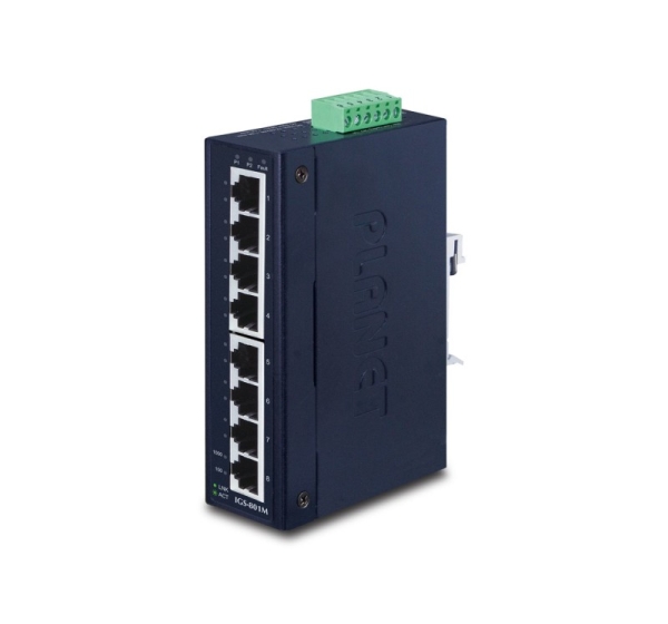 PLANET IGS-801M network switch Managed L2/L4 Gigabit Ethernet (10/100/1000) 1U Blue