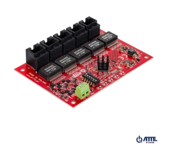 SWITCH 5-PORTOWY POE ATTE xPoE-5-50-OF