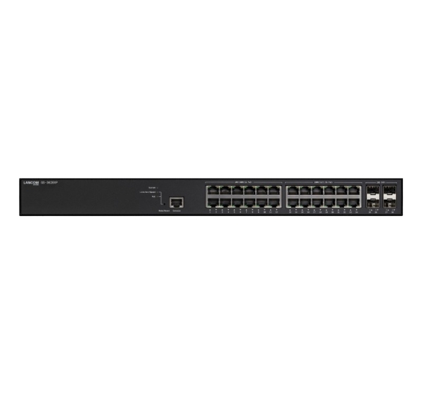 LANCOM GS-3628XP Managed L2/L3 2.5G Ethernet (100/1000/2500) Power over Ethernet (PoE) 1U Black