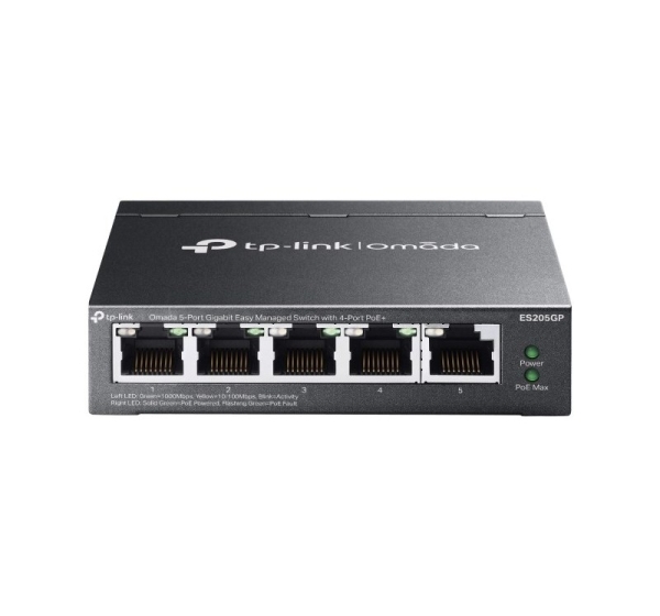 TP-Link Omada 5-Port Gigabit Easy Managed Switch with 4-Port PoE+