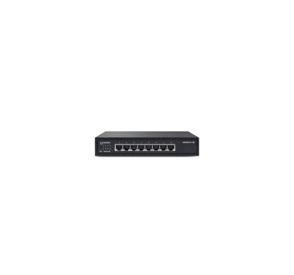 LANCOM GS-1108 Unmanaged L2 Gigabit Ethernet (10/100/1000) Black