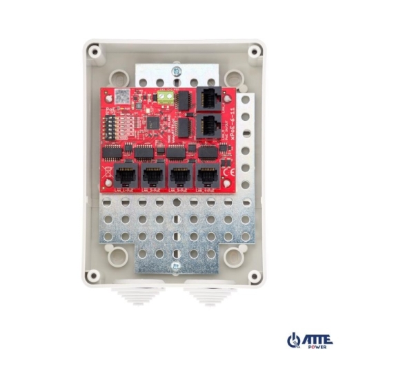 SWITCH 6-PORTOWY POE ATTE xPoE-6-11-S3