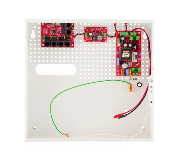 SWITCH POE 5-PORTOWY Z ZASILANIEM BUFOROWYM ATTE IPUPS-5-11-F