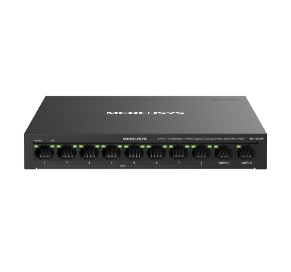 Mercusys MS110CMP Network Switch PoE Support Black