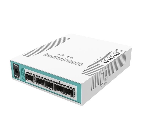 Mikrotik CRS106-1C-5S network switch Gigabit Ethernet (10/100/1000) Power over Ethernet (PoE) White