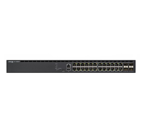 LANCOM GS-4530XUP Managed L3 2.5G Ethernet (100/1000/2500) Power over Ethernet (PoE) 1U Black