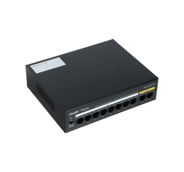 PoE Switch RG-ES110F-P 8-Port Reyee