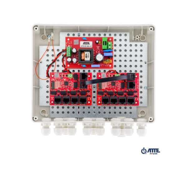 SWITCH ZEWNĘTRZNY 10-PORTOWY POE ATTE IP-9-11-L2