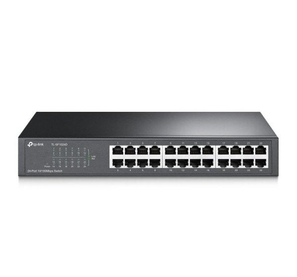 TP-Link TL-SF1024D network switch Unmanaged Fast Ethernet (10/100) Grey