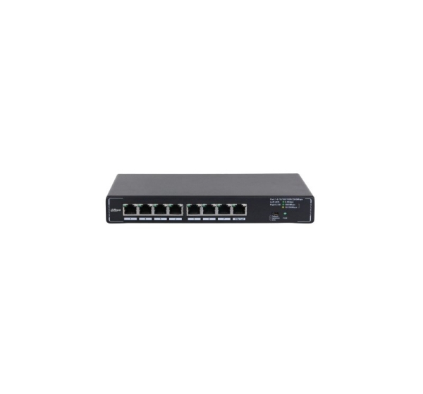 Dahua Technology SMG1008 network switch Unmanaged 2.5G Ethernet (100/1000/2500) Black