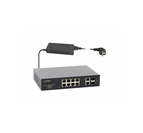 SFG108 12 Port Industrial PoE Switch