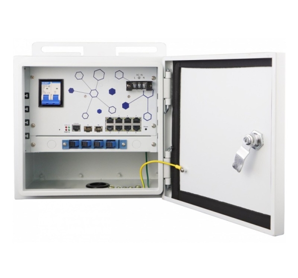 LevelOne OSW-1061 network switch Managed L2 2.5G Ethernet (100/1000/2500) Power over Ethernet (PoE) Black