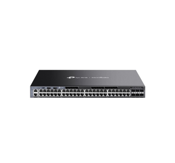 TP-Link Omada 48-Port Gigabit Stackable L3 Managed Switch with 6 10G Slots