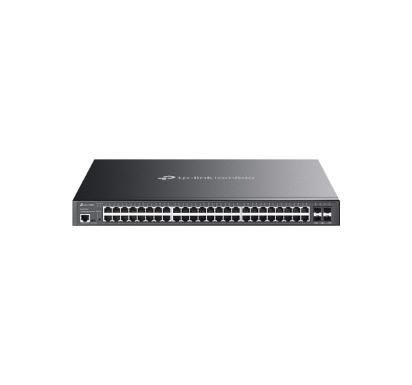 TP-Link Omada SG3452XMPP network switch Managed L2+ Gigabit Ethernet (10/100/1000) Power over Ethernet (PoE) 1U Black