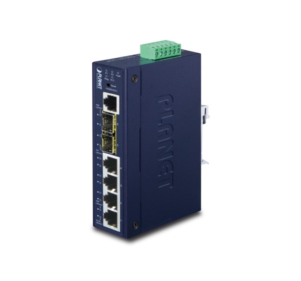 PLANET IGS-5225-4T2S network switch Managed L2+ Gigabit Ethernet (10/100/1000) Blue