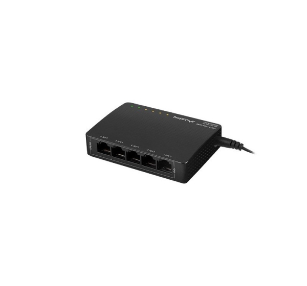 Lanberg Switch PoE DSP3-1005-60W (5-port, 1Gb/s)