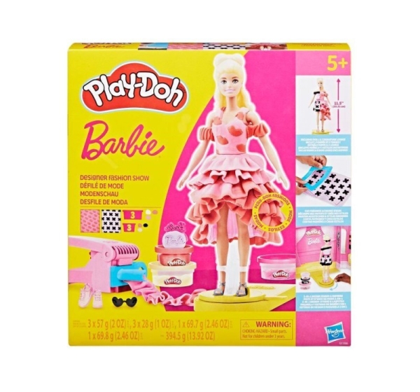 TOY DOUGH PLAYDOH BARBIE SHOW G1356