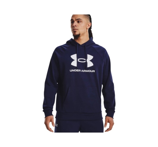 Under Armour Rival Fleece Logo HD Men's Sweatshirt navy blue 1379758 410 M