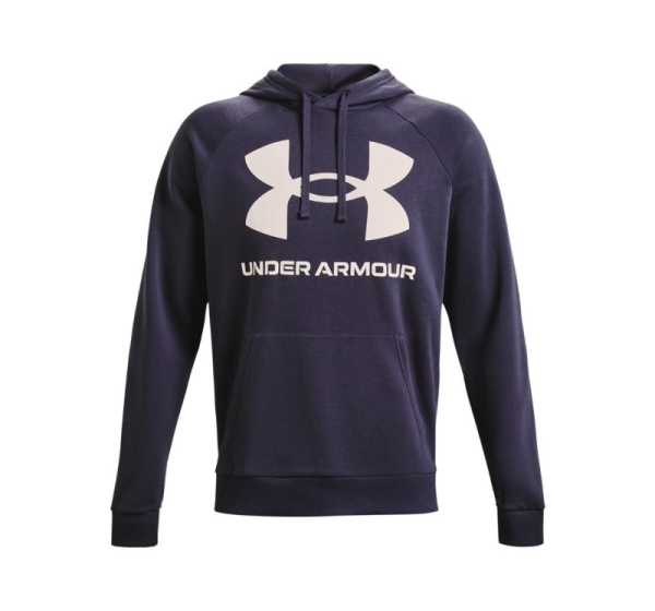 Under Armour Men's Rival Fleece Big Logo HD Sweatshirt Purple 1357093 558