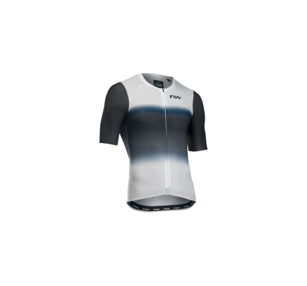 Koszulka rowerowa NORTHWAVE Blade Air Jersey S/s biało czarna - L