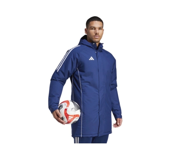 adidas Tiro 24 Stadium Parka Blue Jacket IR9495 S