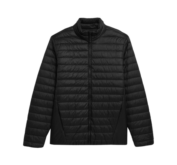 Men's down jacket 4F M084 deep black 4FSS23TDJAM084 20S