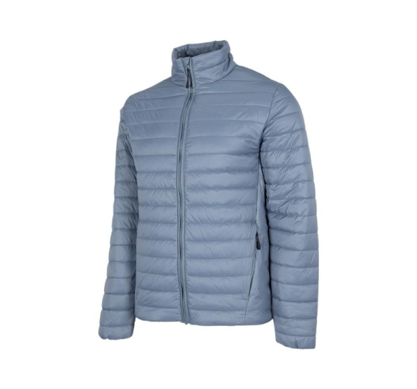 Men's jacket 4F light blue H4Z22 KUMP003 34S