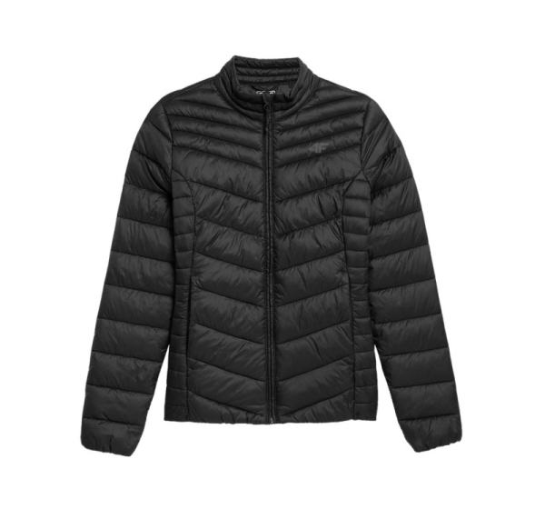 Women's down jacket 4F F094 deep black 4FSS23TDJAF094 20S