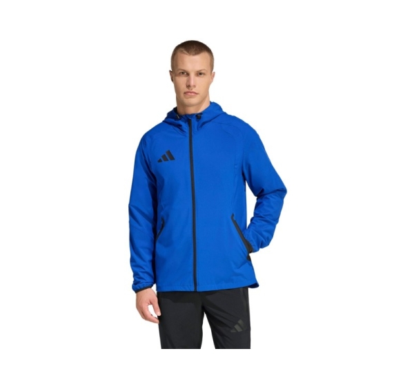 Kurtka męska adidas Tiro 26 Travel Windbreaker niebieska KD3335 L