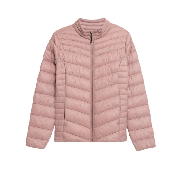 Women's jacket 4F light pink H4Z21 KUDP002 56S