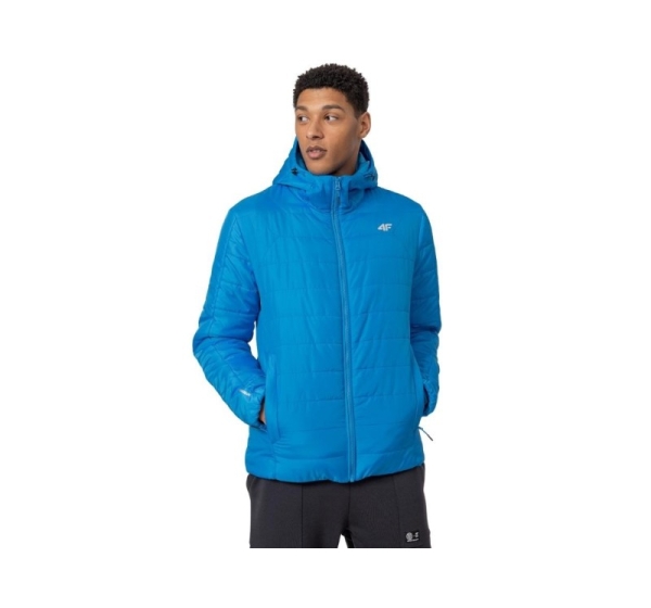 Men's jacket 4F blue H4Z22 KUMP006 33S